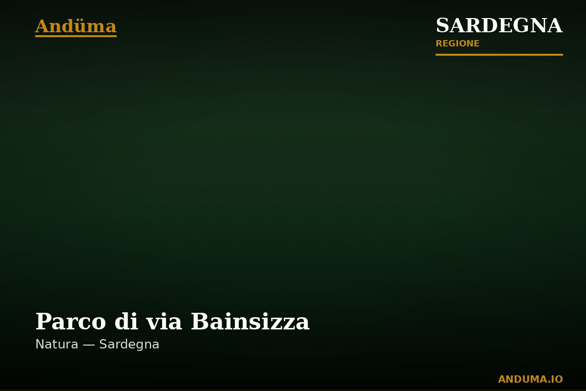 Parco di via Bainsizza — Punto di interesse a Cagliari, Cagliari