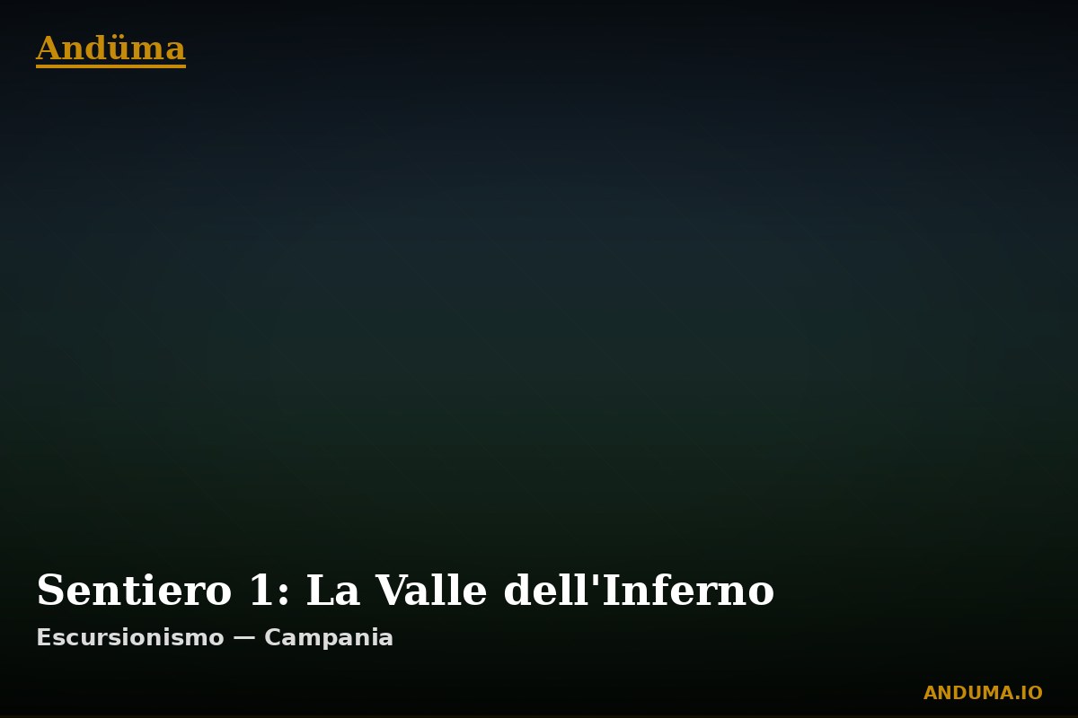 Sentiero 1: La Valle dell'Inferno — Punto di interesse , Piedmont