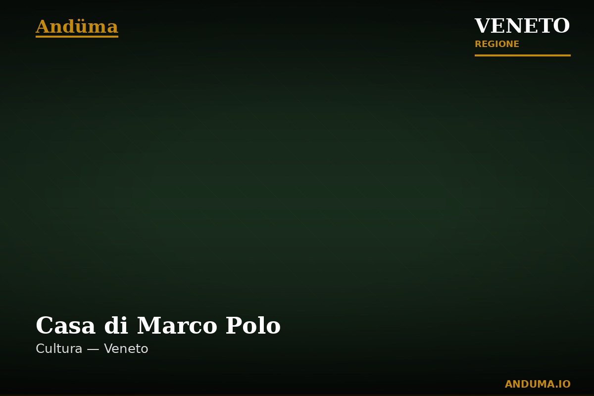 Casa di Marco Polo — Punto di interesse a Venezia, Venezia