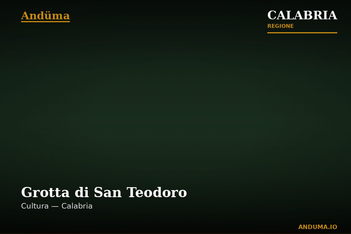 Grotta di San Teodoro — Punto di interesse , Reggio Calabria