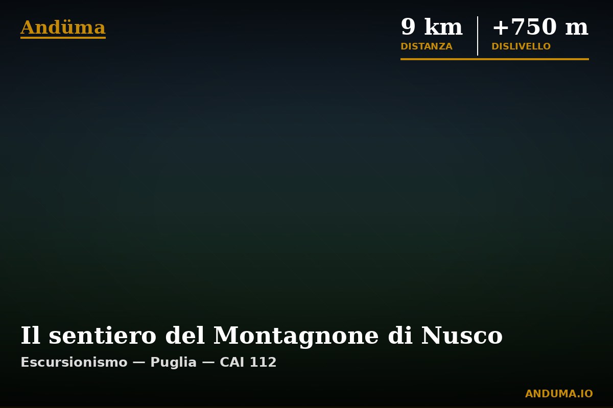 Il sentiero del Montagnone di Nusco — Punto di interesse , Piedmont