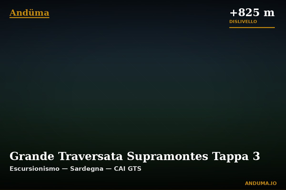 Grande Traversata Supramontes Tappa 3 — Punto di interesse , Piedmont