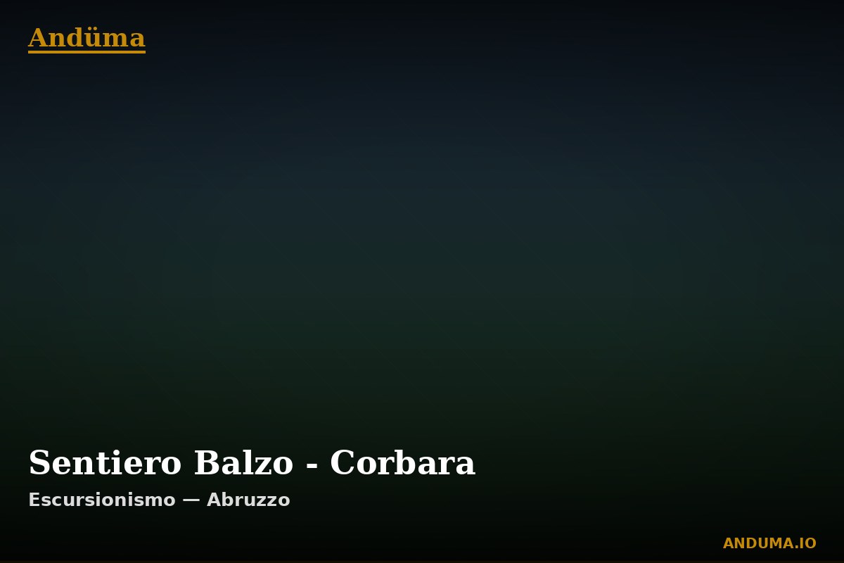 Sentiero Balzo - Corbara — Punto di interesse , Piedmont