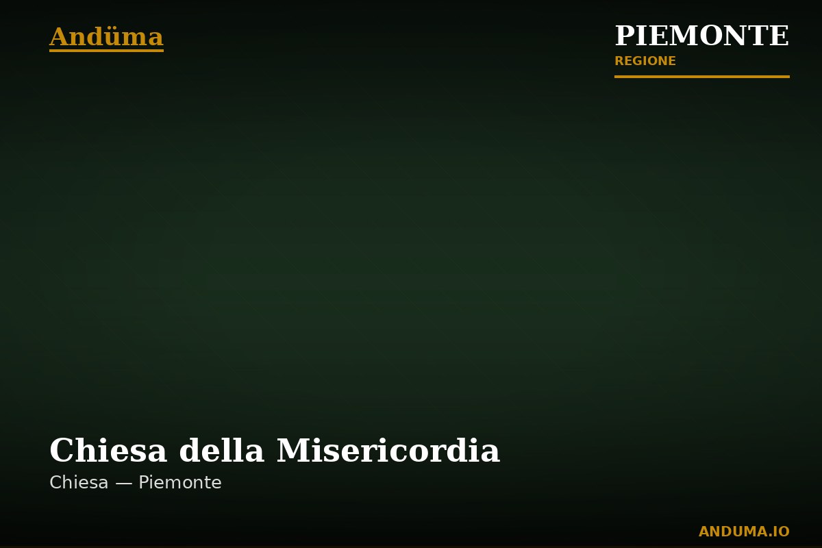Chiesa della Misericordia — Punto di interesse a Mondovi, Cuneo