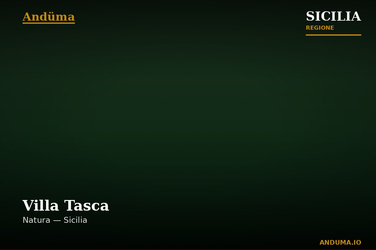 Villa Tasca — Punto di interesse a Palermo, Palermo