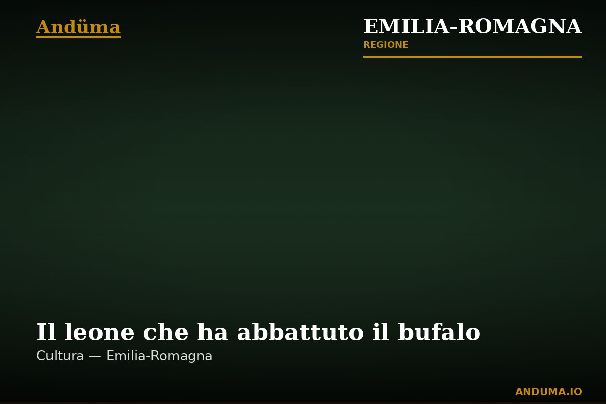 Il leone che ha abbattuto il bufalo — Punto di interesse a Bologna, Bologna