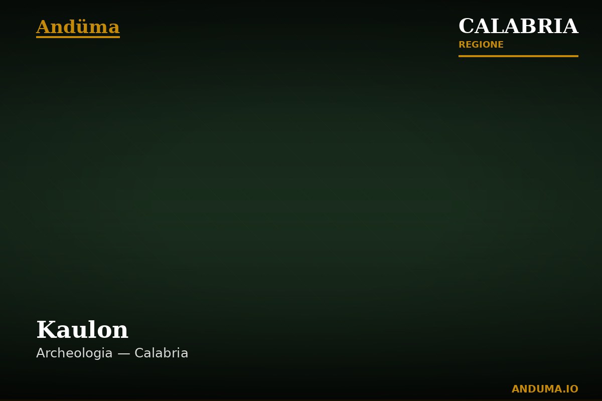 Kaulon — Punto di interesse , Reggio Calabria