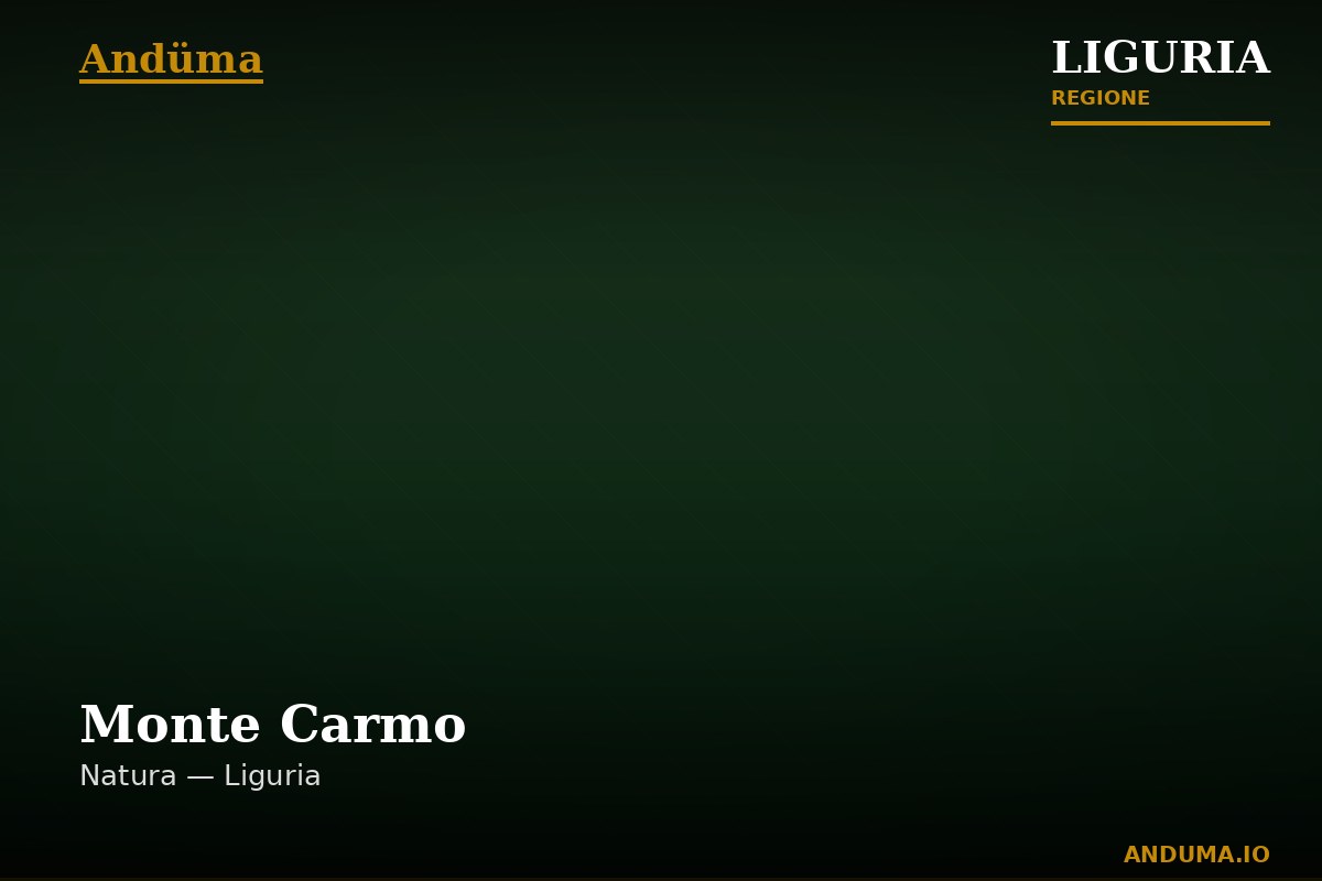Monte Carmo — Punto di interesse a Cinque Terre, La Spezia