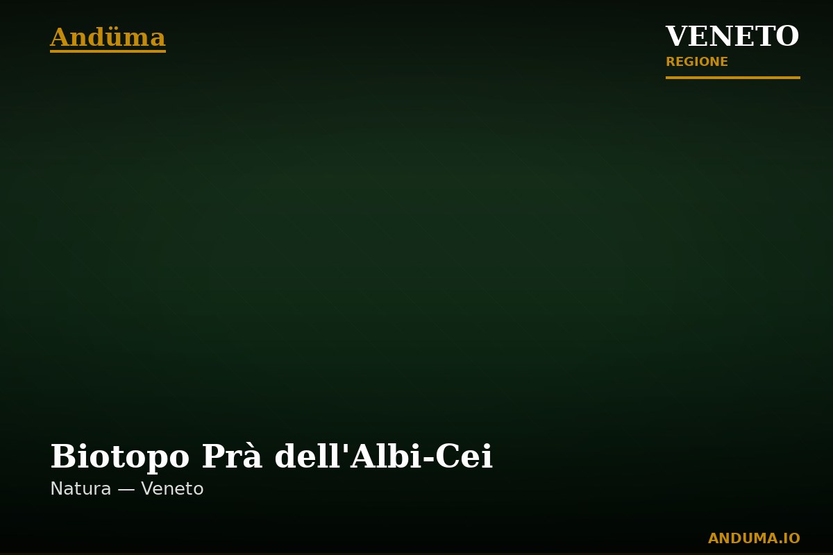 Biotopo Prà dell'Albi-Cei — Punto di interesse , Venezia