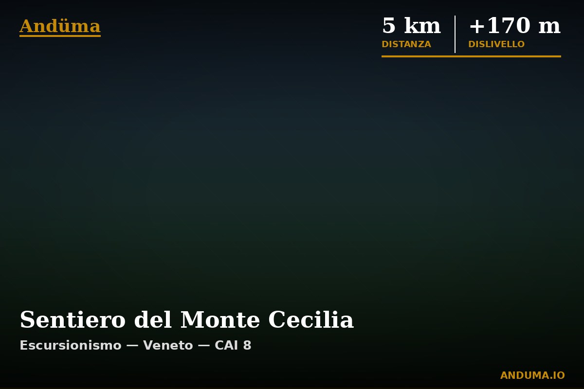 Sentiero del Monte Cecilia — Punto di interesse , Piedmont