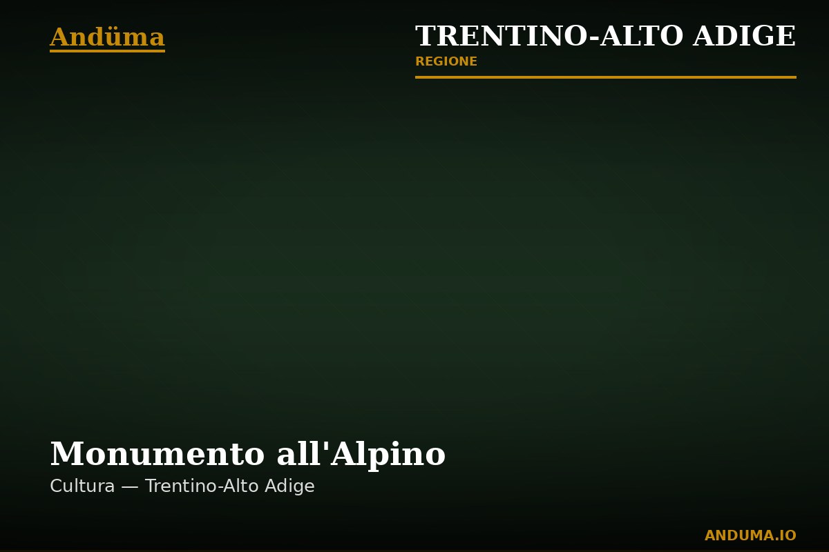 Monumento all'Alpino — Punto di interesse a Rovereto, Trento