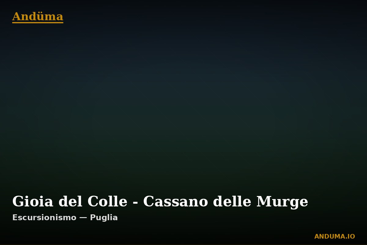 Gioia del Colle - Cassano delle Murge — Punto di interesse , Piedmont