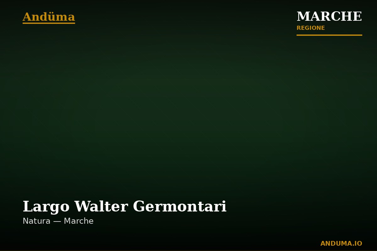 Largo Walter Germontari — Punto di interesse a Ancona, Ancona
