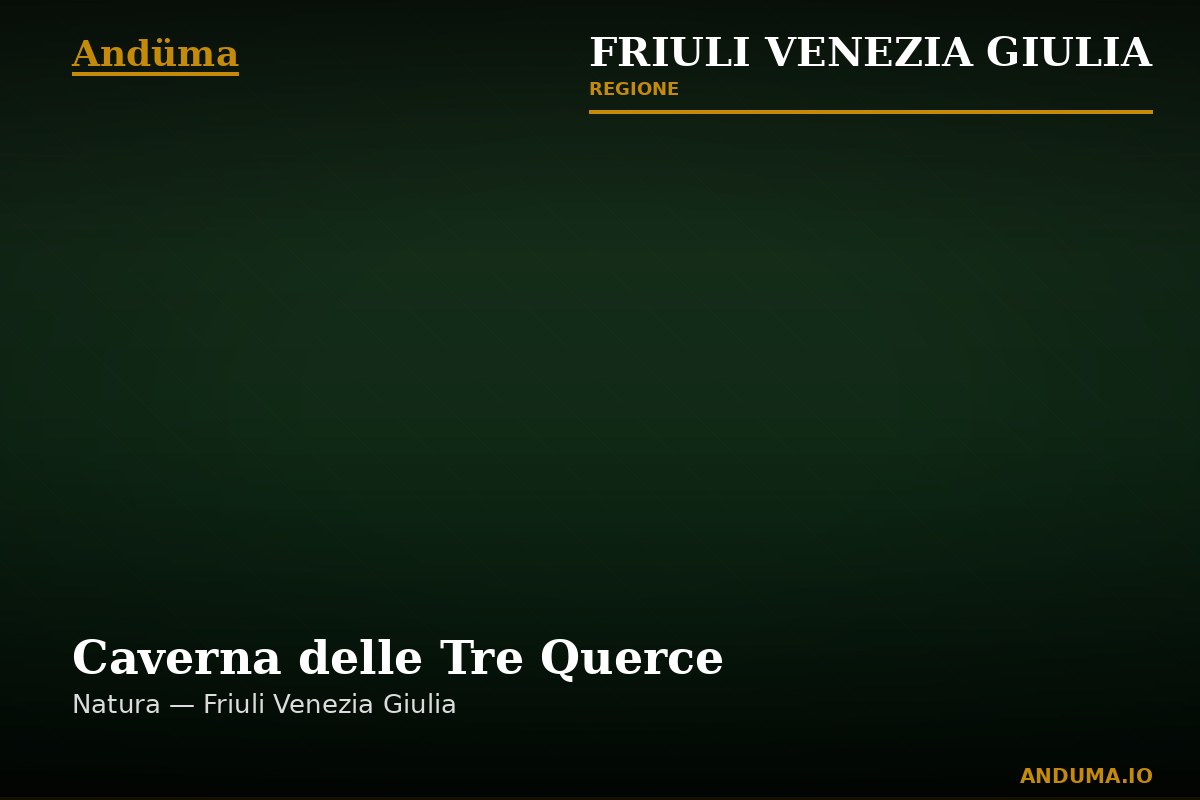 Caverna delle Tre Querce — Punto di interesse a Trieste, Trieste