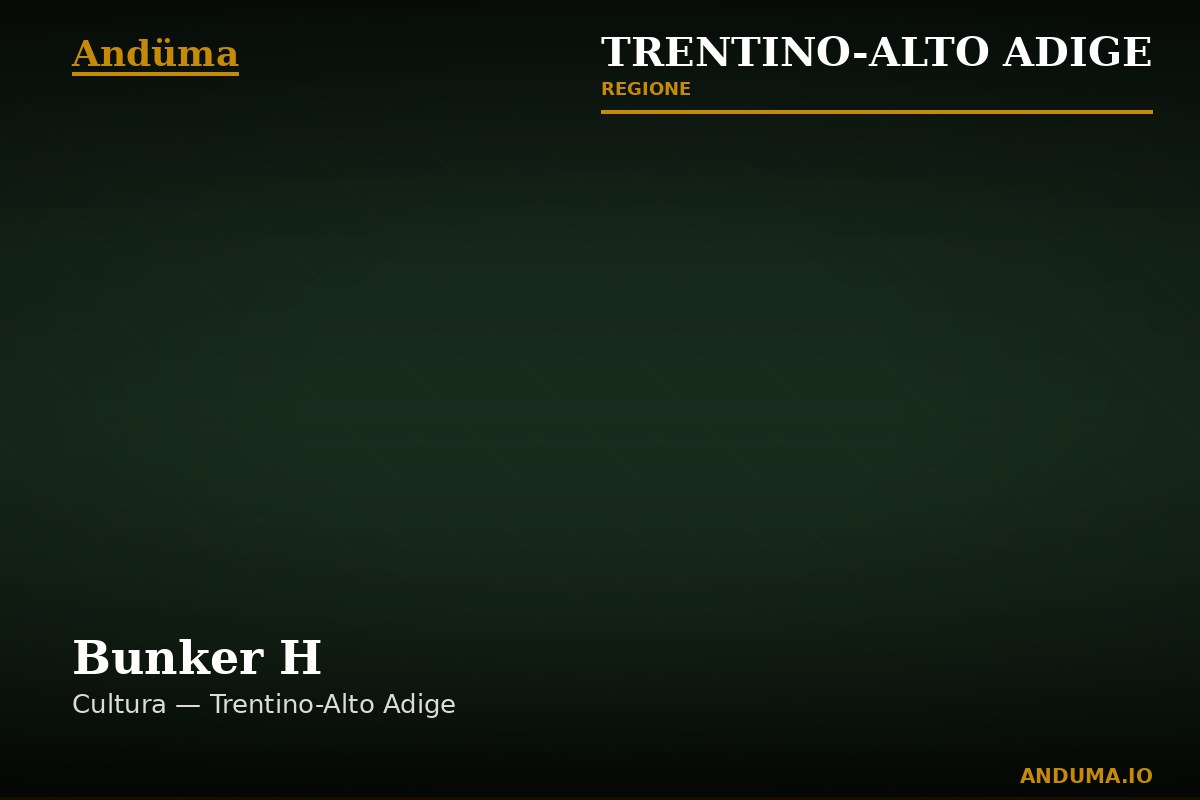Bunker H — Punto di interesse a Bolzano, Bolzano