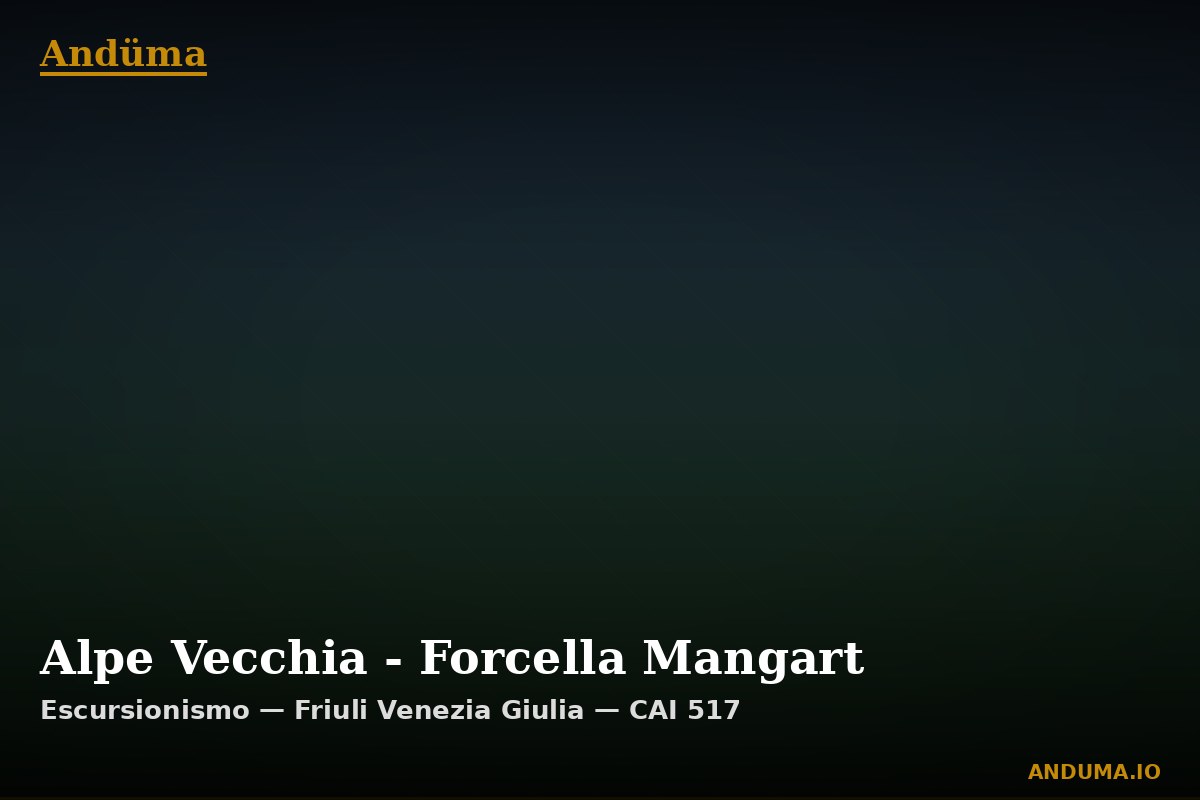 Alpe Vecchia - Forcella Mangart — Punto di interesse , Piedmont