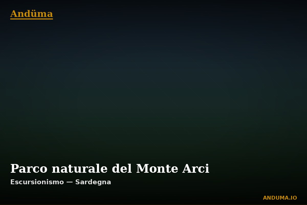 Parco naturale del Monte Arci — Punto di interesse , Piedmont