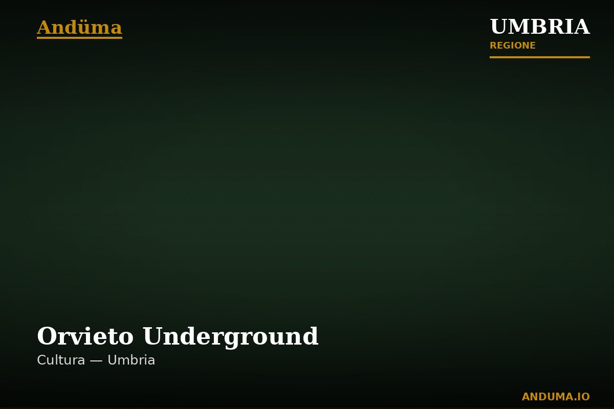 Orvieto Underground — Punto di interesse a Orvieto, Terni