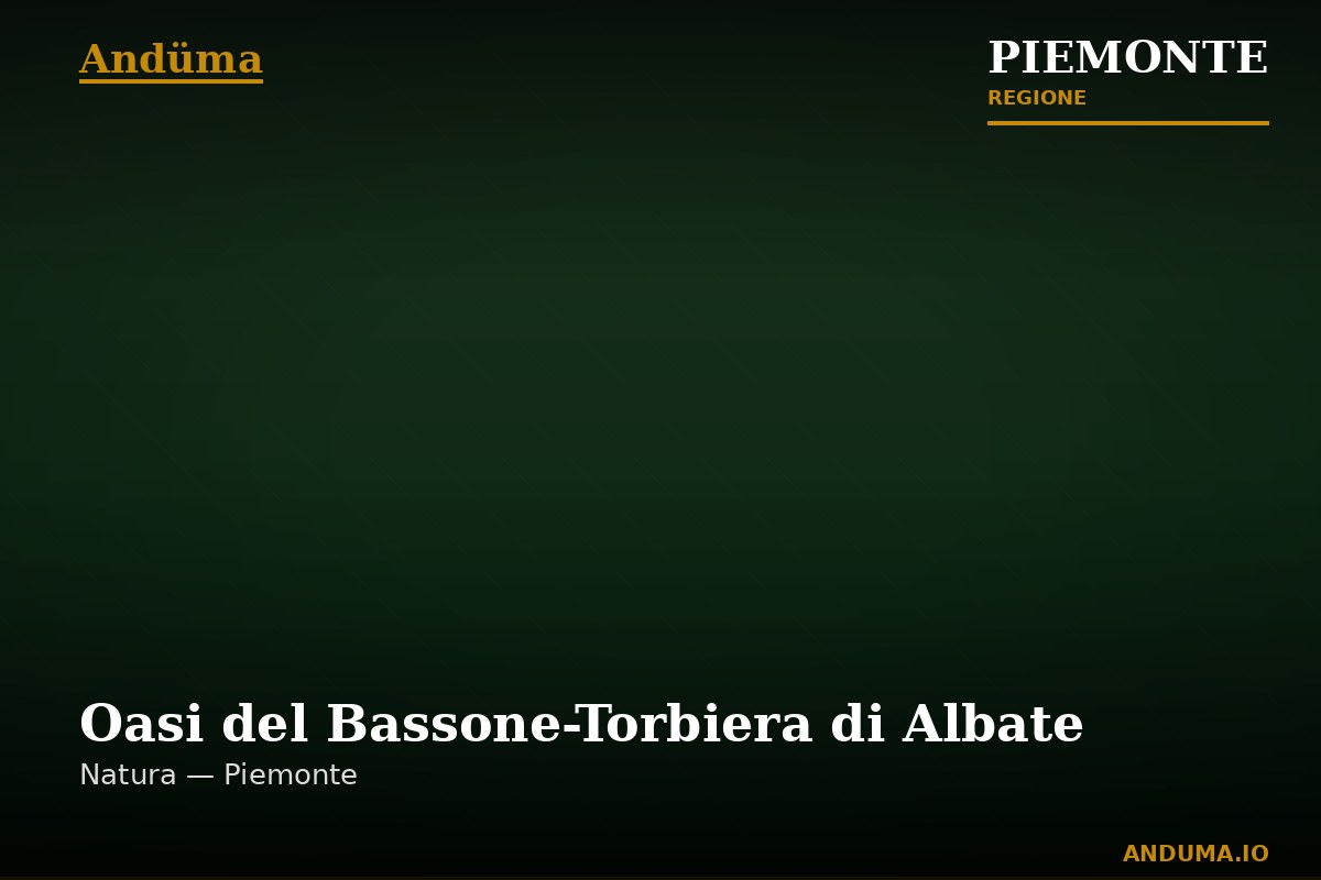 Oasi del Bassone-Torbiera di Albate — Punto di interesse , Torino