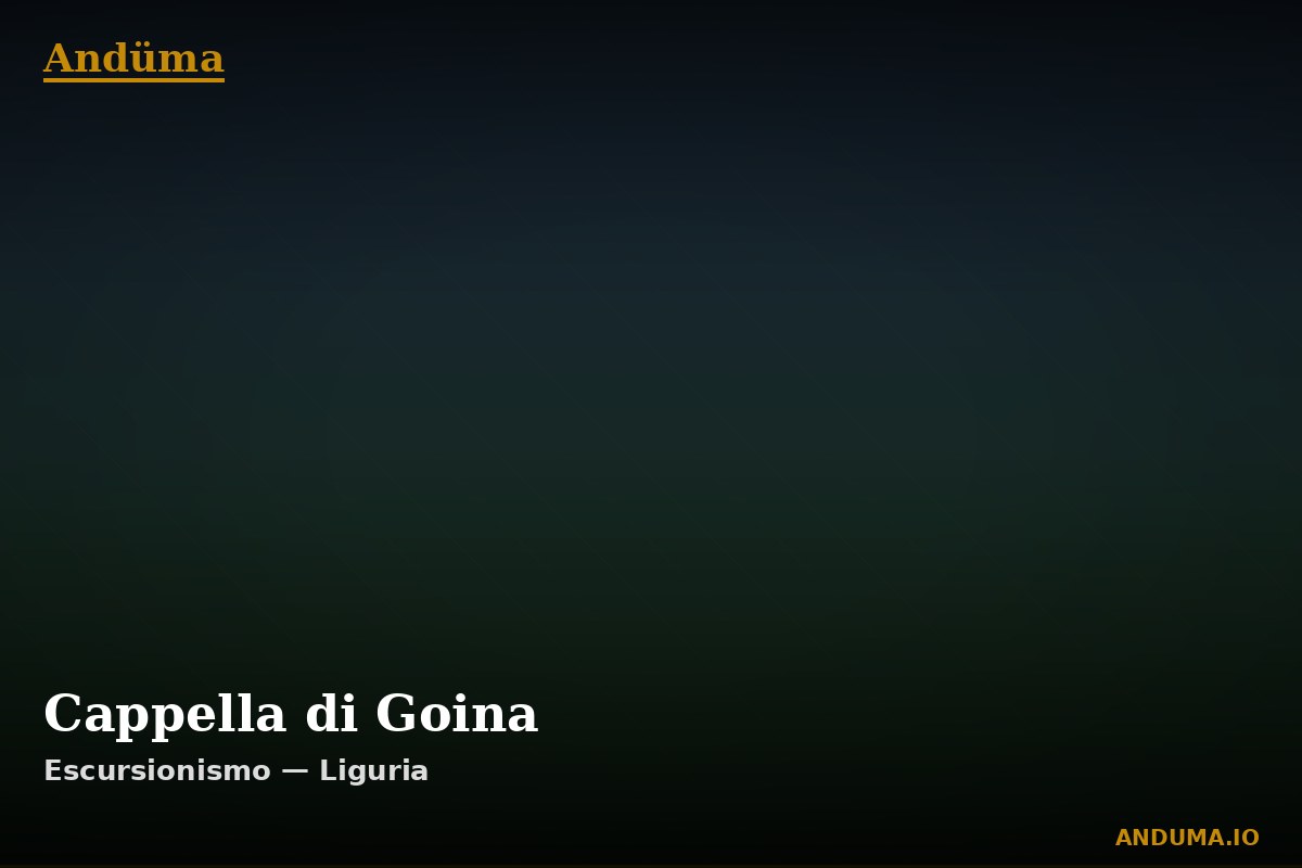 Cappella di Goina — Punto di interesse a Triora, Imperia