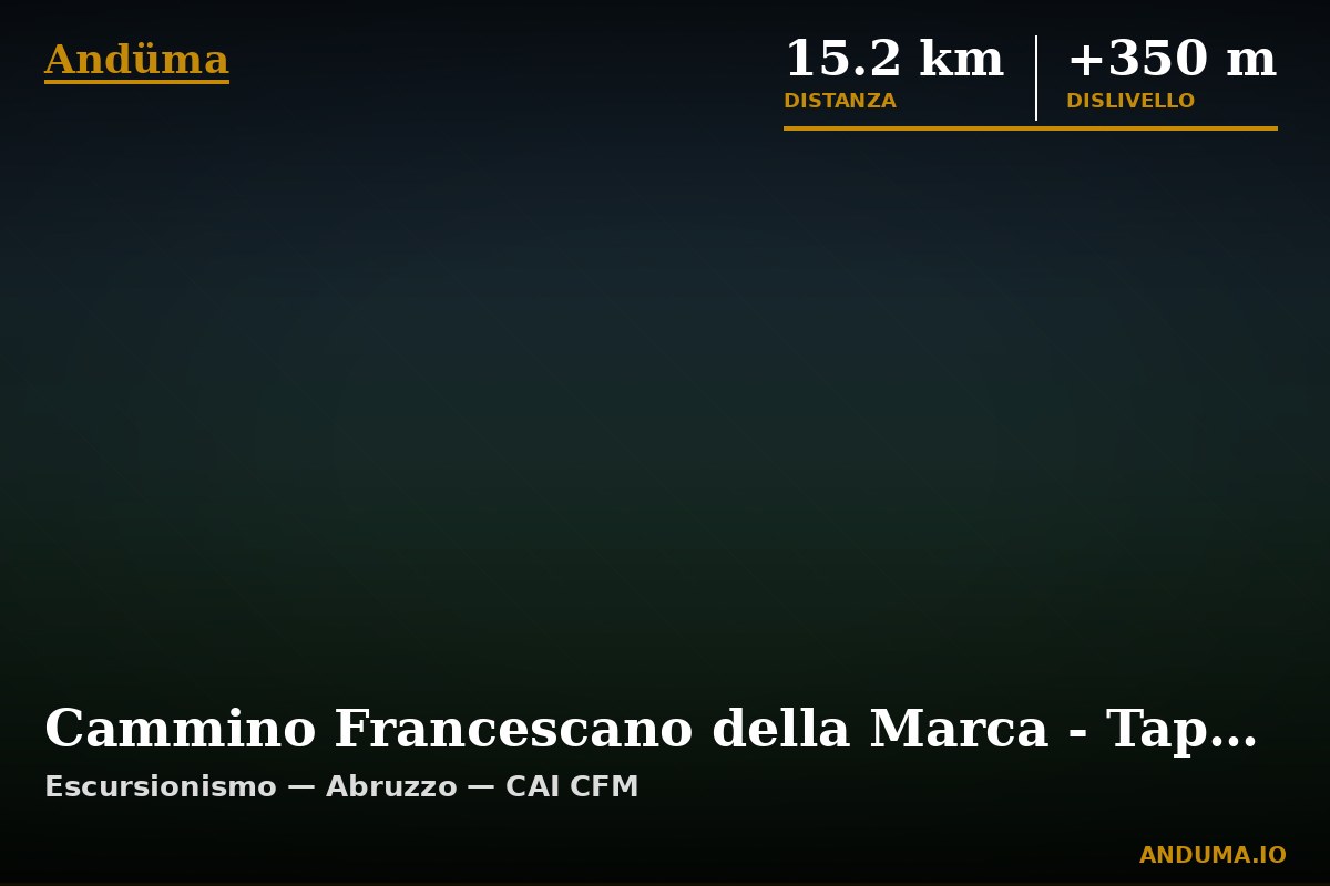 Cammino Francescano della Marca - Tappa 8 — Punto di interesse , Piedmont