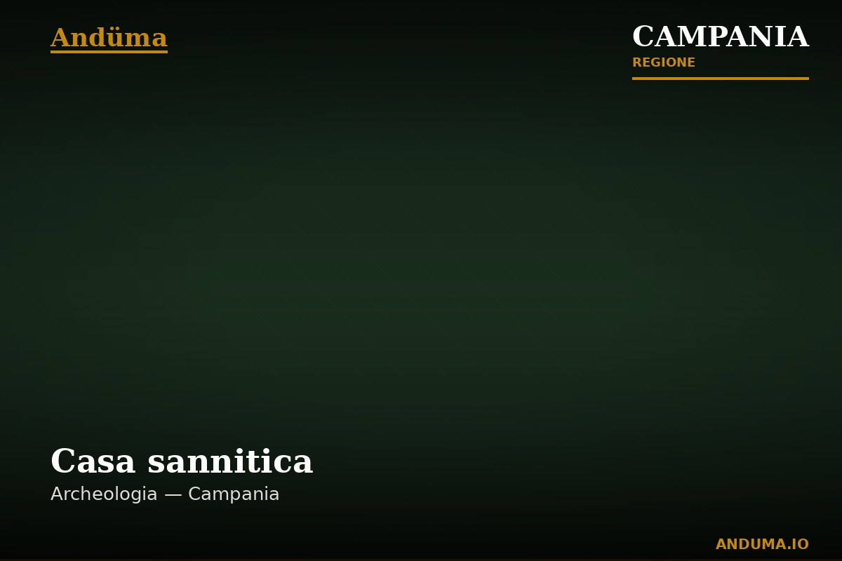Casa sannitica — Punto di interesse , Napoli