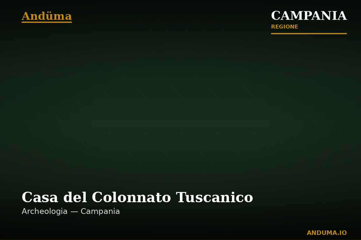Casa del Colonnato Tuscanico — Punto di interesse , Napoli