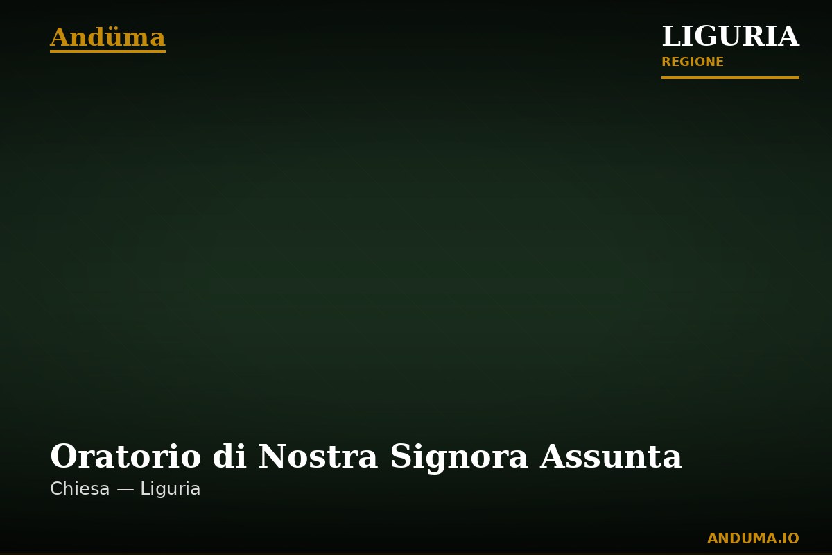 Oratorio di Nostra Signora Assunta — Punto di interesse a Portofino, Genova