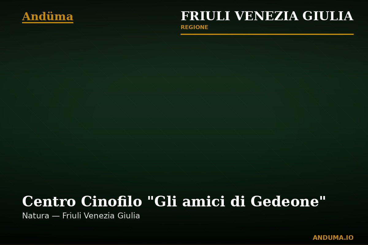 Centro Cinofilo "Gli amici di Gedeone" — Punto di interesse a Trieste, Trieste