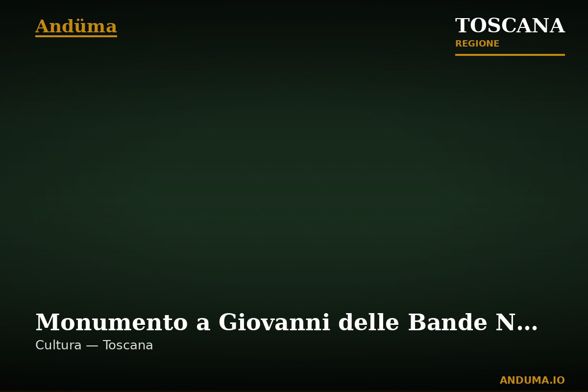Monumento a Giovanni delle Bande Nere — Punto di interesse a Firenze, Firenze