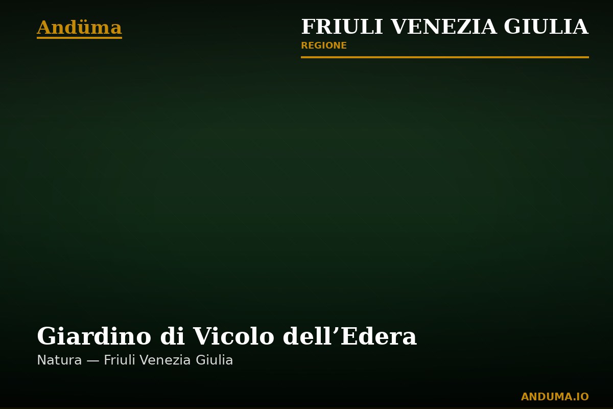Giardino di Vicolo dell’Edera — Punto di interesse a Trieste, Trieste