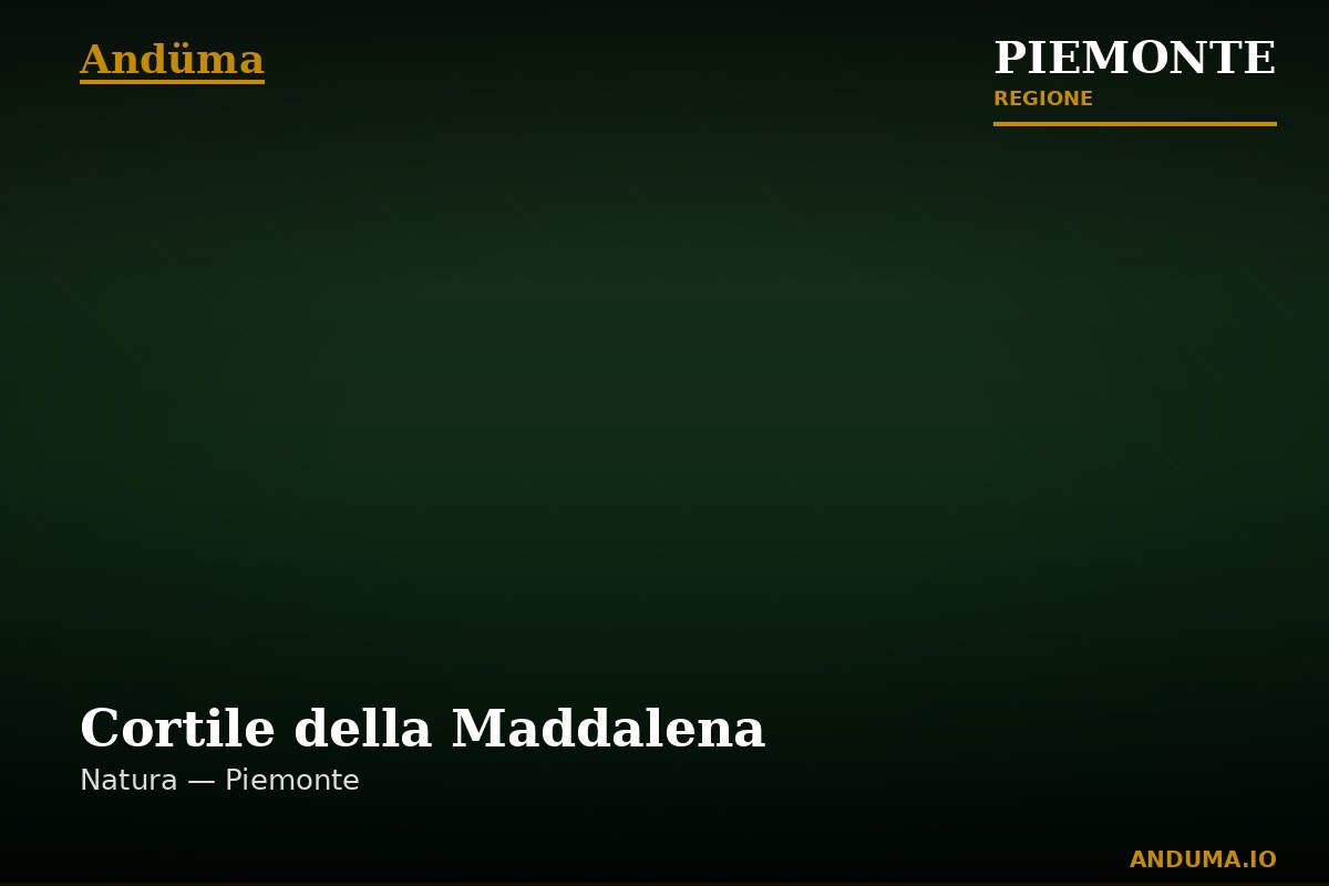 Cortile della Maddalena — Punto di interesse a Langhe Hills, Cuneo