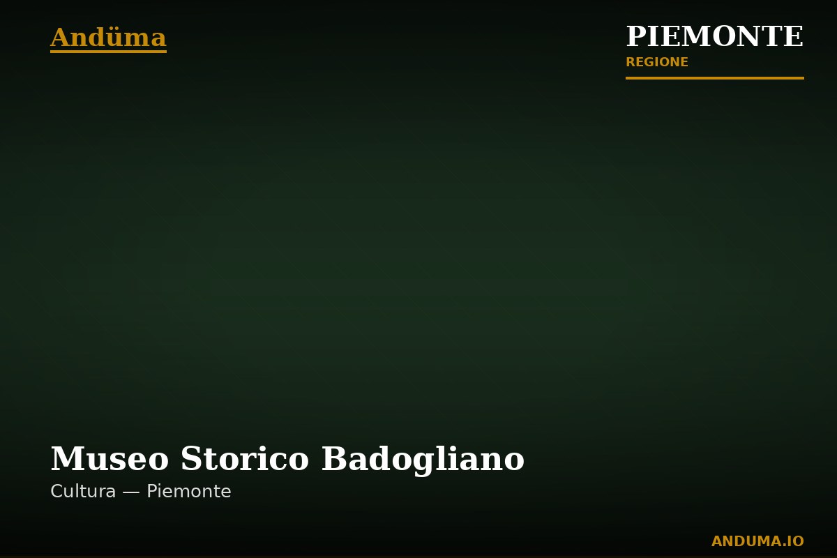 Museo Storico Badogliano