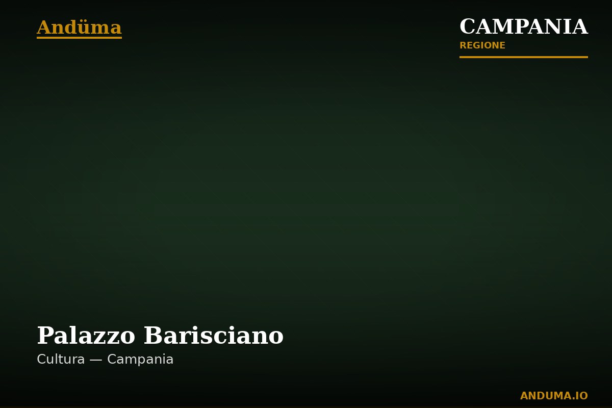 Palazzo Barisciano — Punto di interesse a Napoli, Napoli