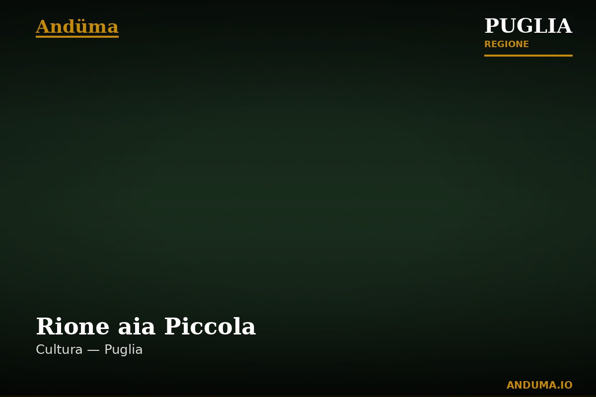 Rione aia Piccola — Punto de interés in Alberobello, Bari