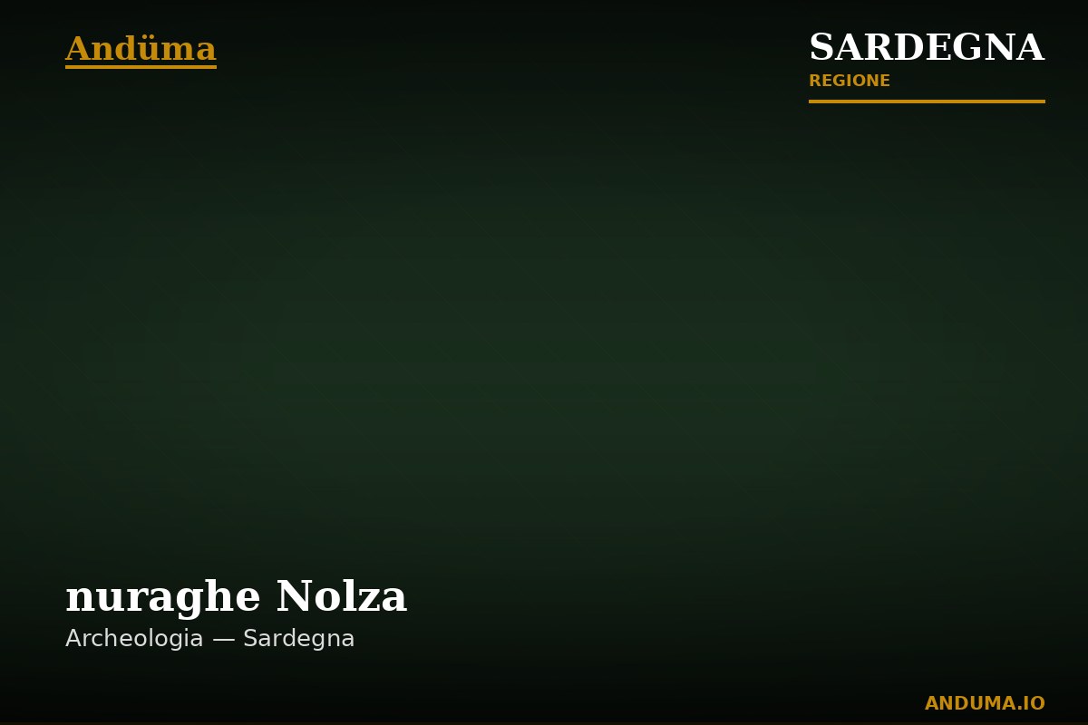 nuraghe Nolza — Punto di interesse , Cagliari