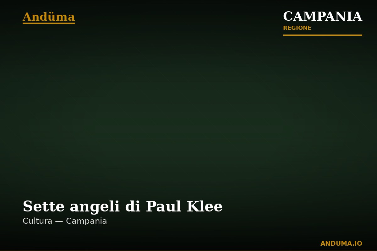 Sette angeli di Paul Klee — Punto di interesse a Napoli, Napoli