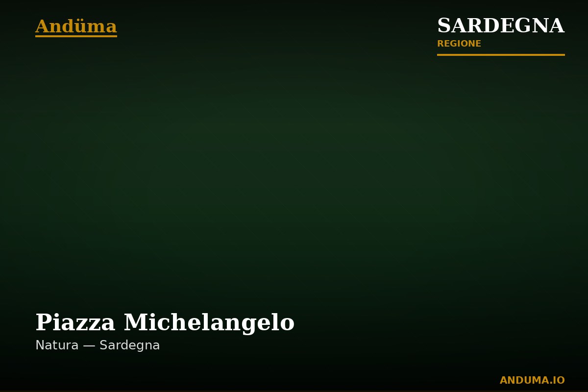 Piazza Michelangelo — Punto di interesse a Cagliari, Cagliari