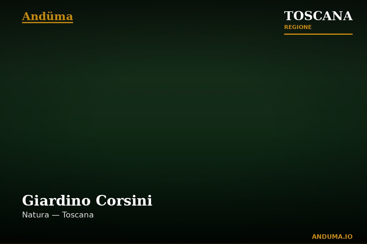 Giardino Corsini — Punto di interesse a Firenze, Firenze