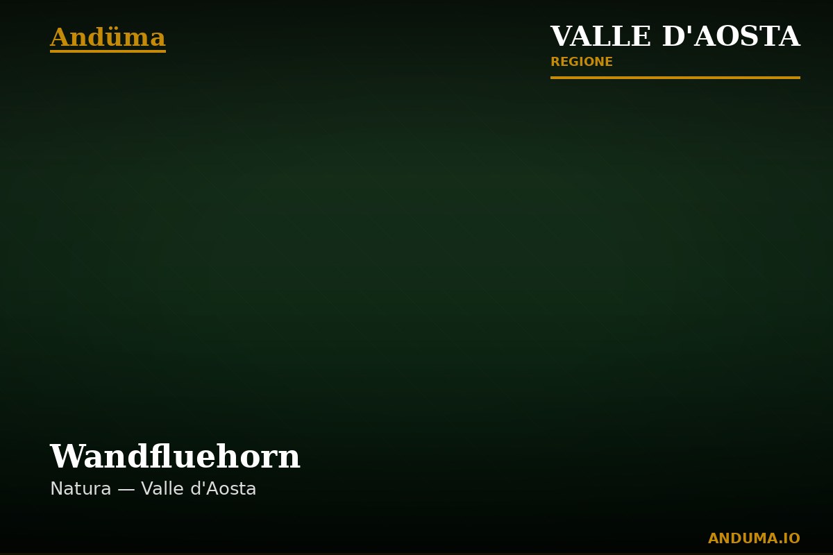Wandfluehorn — Punto di interesse a Cervinia, Aosta