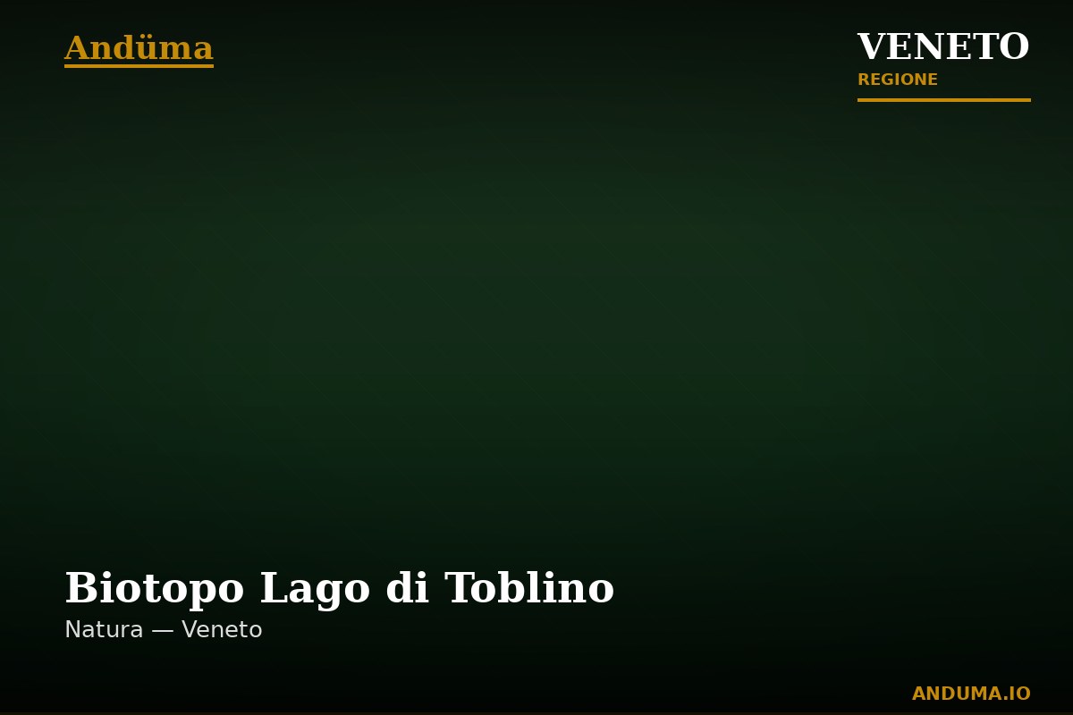 Biotopo Lago di Toblino — Punto di interesse , Venezia