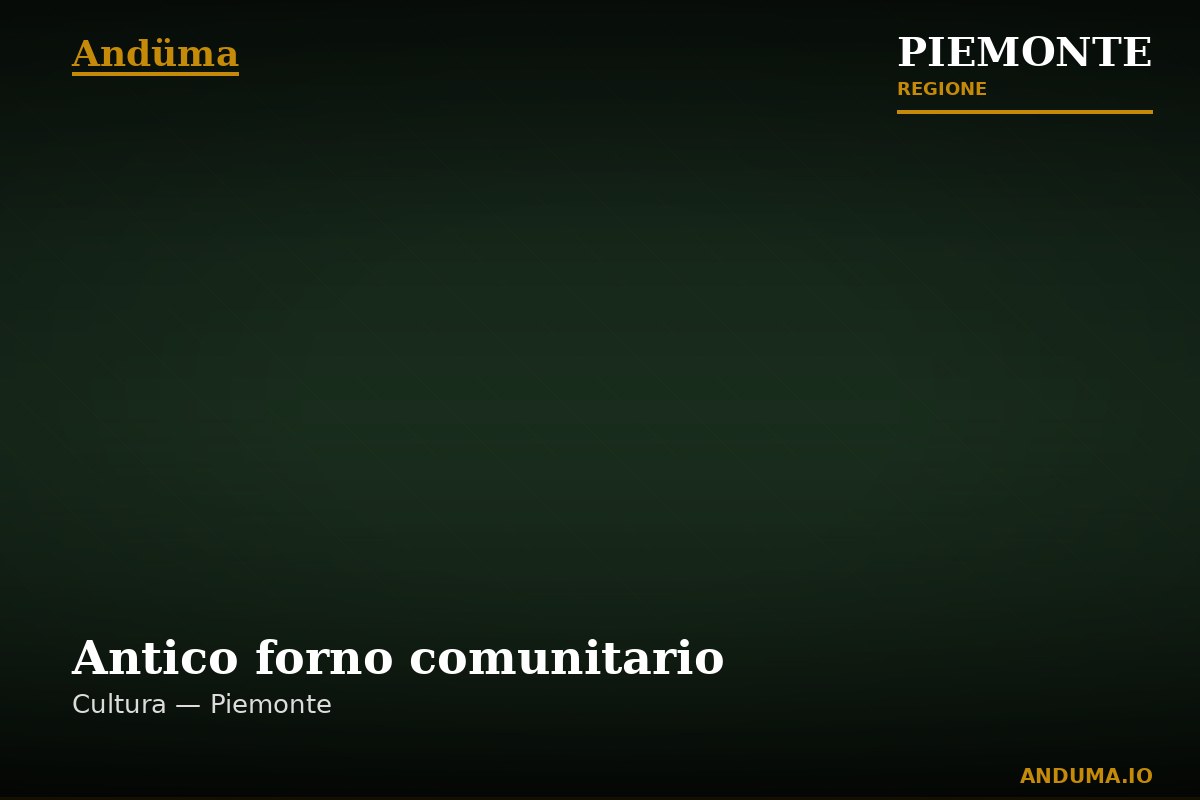 Antico forno comunitario