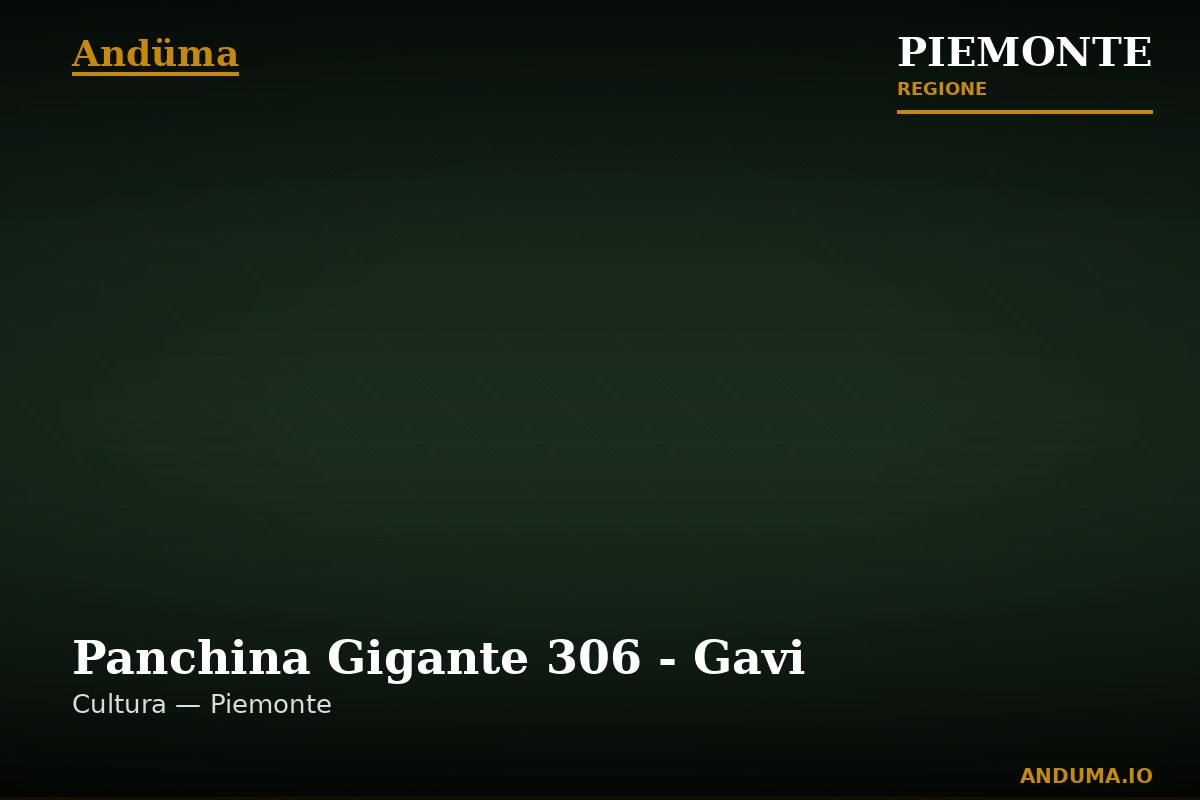 Panchina Gigante 306 - Gavi