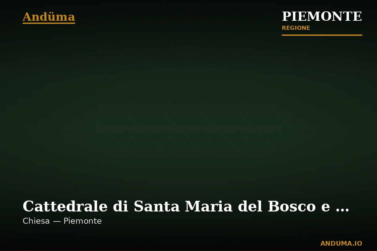 Cattedrale di Santa Maria del Bosco e San Michele — Punto di interesse a Cuneo, Cuneo