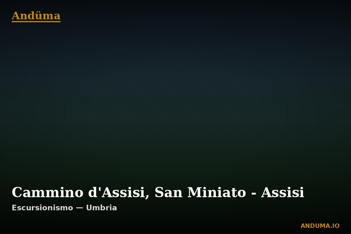 Cammino d'Assisi, San Miniato - Assisi — Punto di interesse , Piedmont