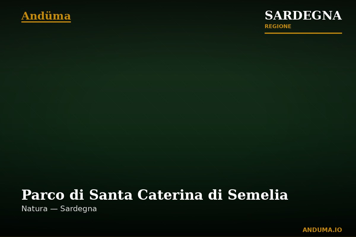 Parco di Santa Caterina di Semelia — Punto di interesse a Cagliari, Cagliari