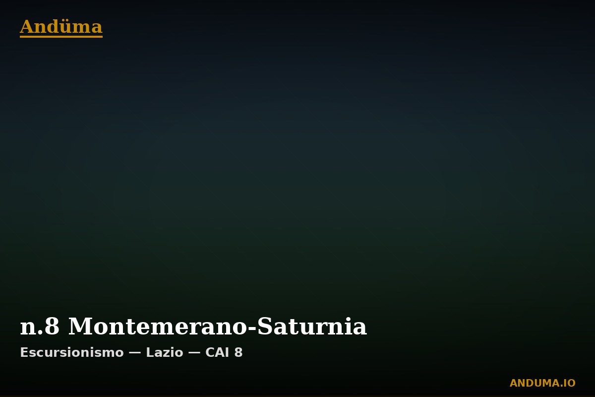 n.8 Montemerano-Saturnia — Punto di interesse , Piedmont