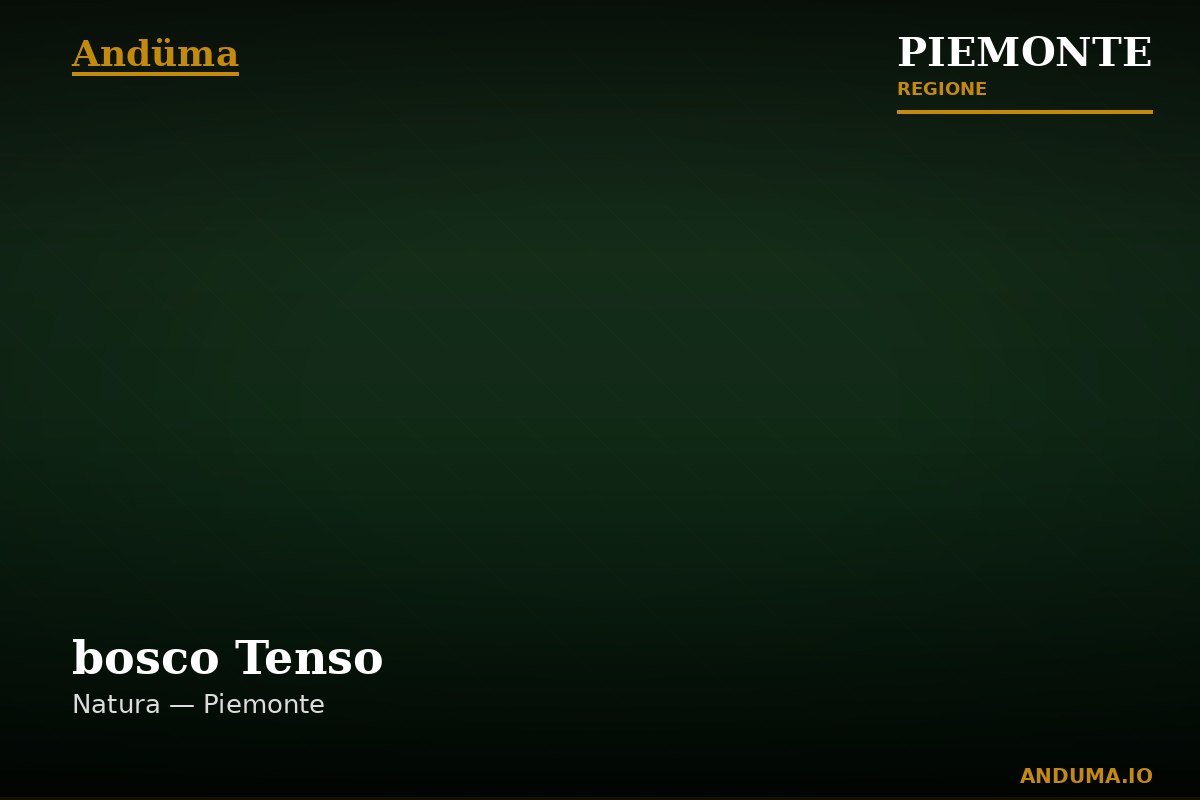 bosco Tenso — Punto di interesse , Torino