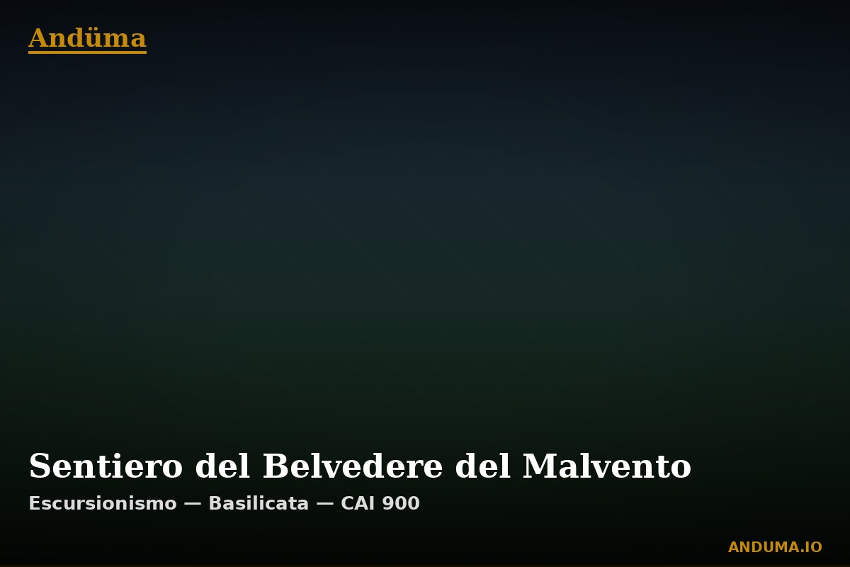 Sentiero del Belvedere del Malvento — Punto di interesse , Piedmont