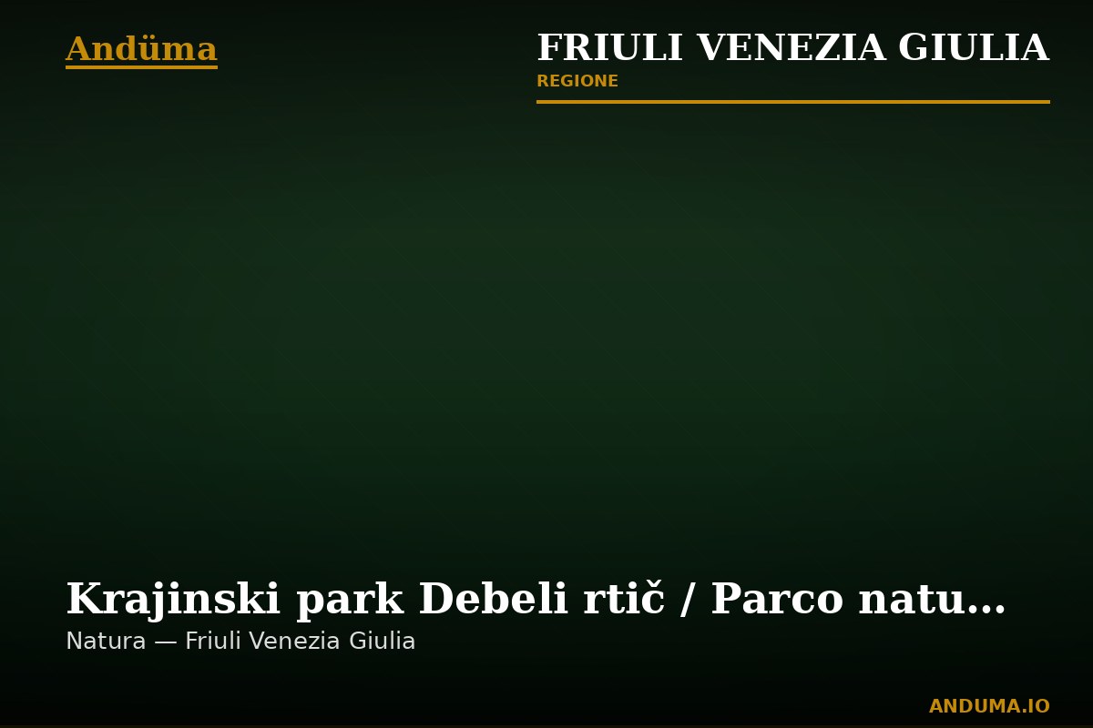 Krajinski park Debeli rtič / Parco naturale di Punta Grossa — Punto di interesse a Trieste, Trieste